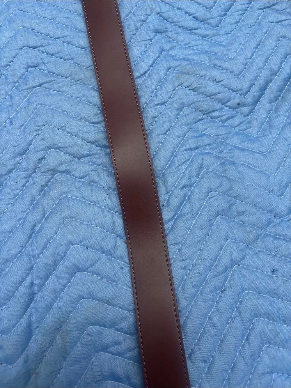 Volcom Brown Leather Belt with Antiqued Brass Buckle Bottle Opener
